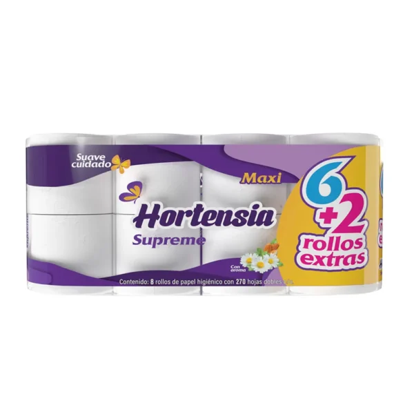 PAQUETE HORTENSIA SUPREME MORADO 8PZA