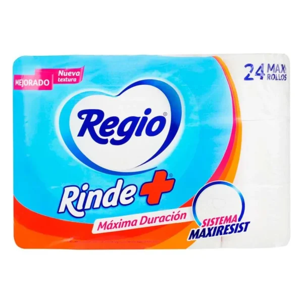 PAQUETE DE PAPEL REGIO 24 SUPER ROLLOS