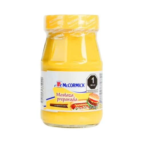 MOSTAZA MCCORMICK 210G