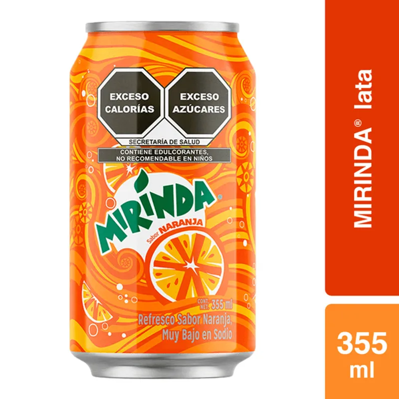 MIRINDA LATA 355ML