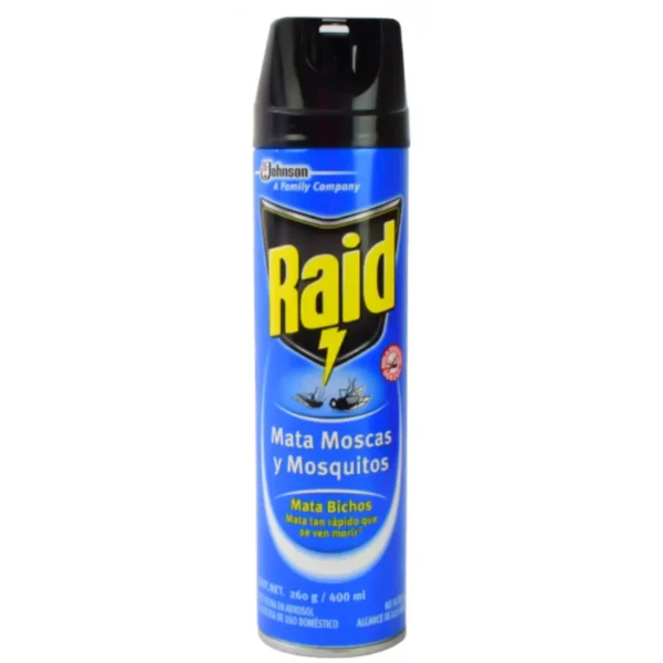 RAID MATA MOSCAS, MOSQUITOS AERO 400ML