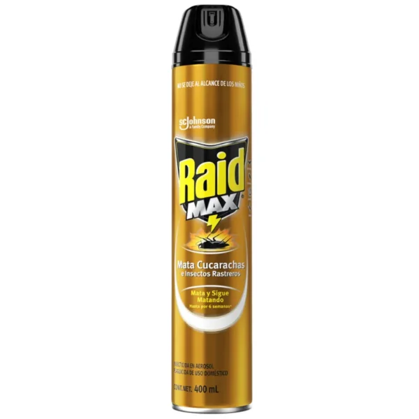 RAID MAX 400ML INSECTISIDA
