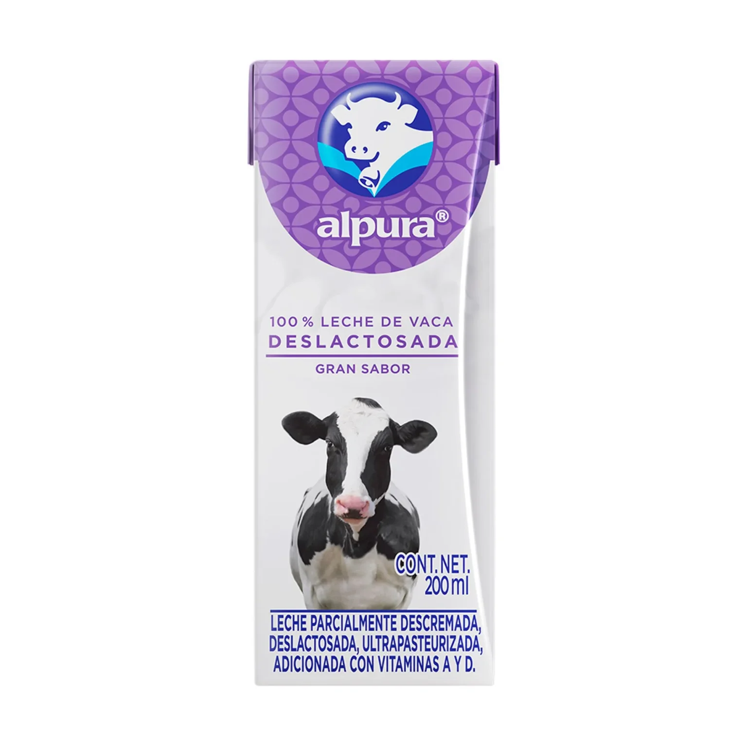 LECHE ALPURA CLASICA DESLACTOSADA 200ML