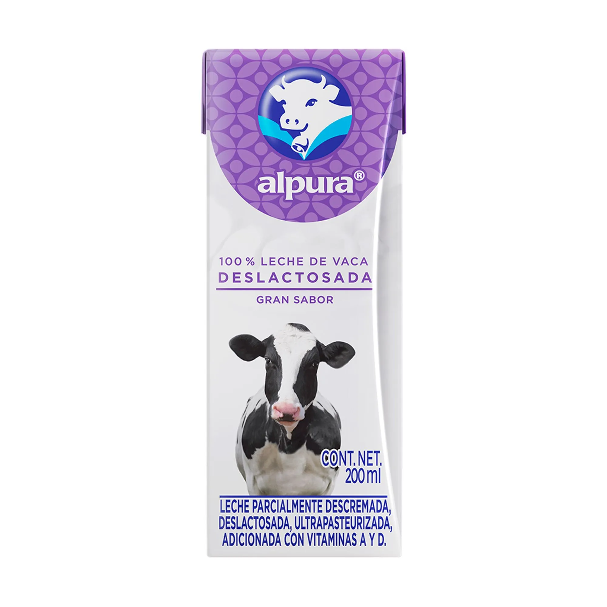 LECHE ALPURA CLASICA DESLACTOSADA 200ML