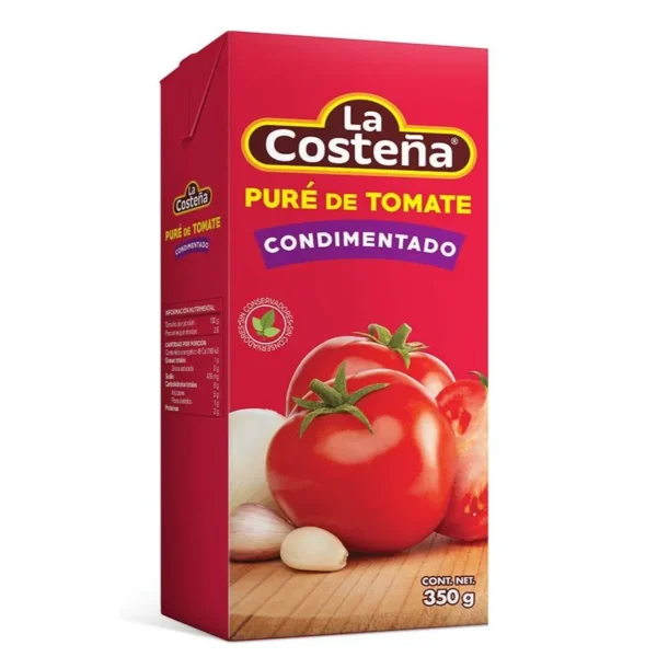 PURE DE TOMATE CONDIMENTADO 350G LA COSTEÑA