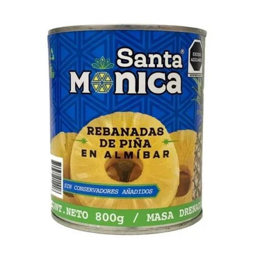 PIÑA REBANADAS SANTA MONICA 800G