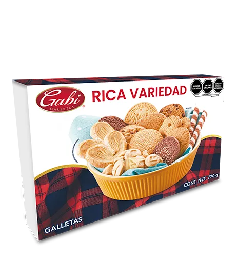 GALLETAS RICA VARIEDAD GABI 770G