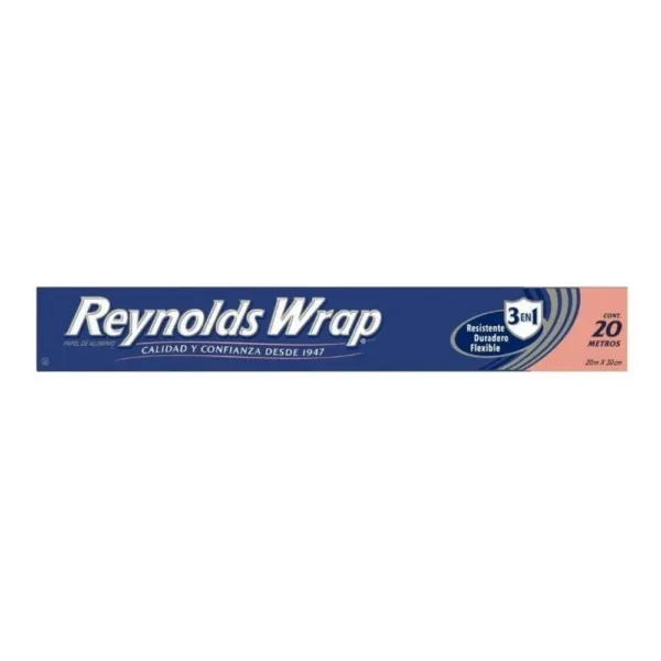 ALUMINIO REYNOLDS WRAP 20MTS