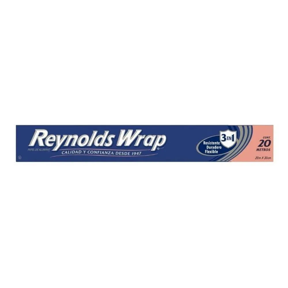ALUMINIO REYNOLDS WRAP 20MTS