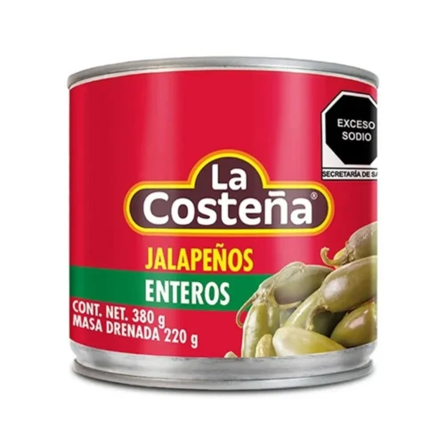 CHILES JALAPEÑOS 380 G LA COSTEÑA