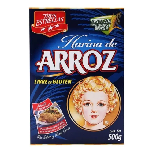 HARINA DE ARROZ TRES ESTRELLAS 500G