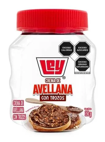 CREMA DE AVELLANA CON TROZOS 350G