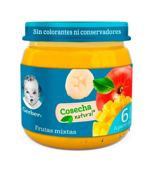 GERBER FRUTAS MIXTAS 6TA 100G