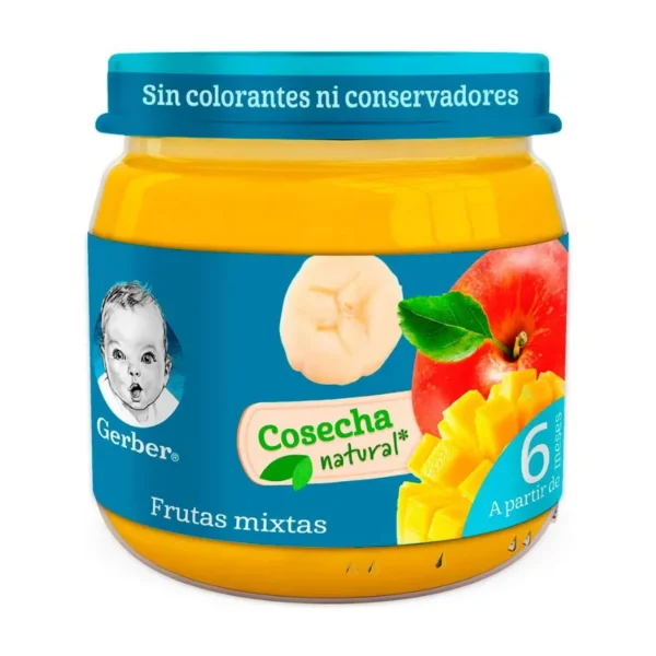 GERBER FRUTAS MIXTAS 6TA 100G