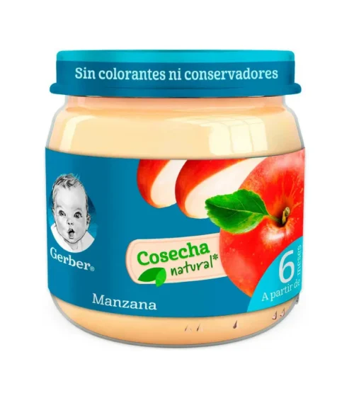 GERBER MANZANA 6TA 100G
