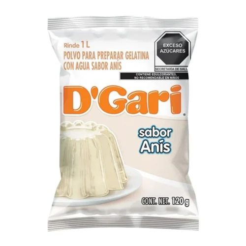 D GARI ANIZ GELATINA P AGUA