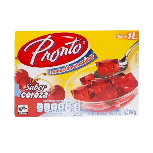 GELATINA PRONTO CEREZA 84G