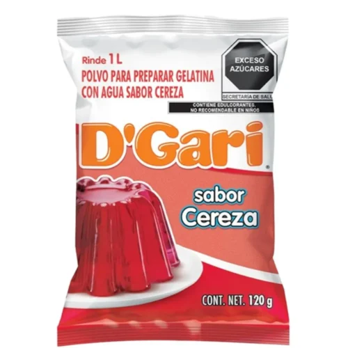 D GARI CEREZA GELATINA P AGUA