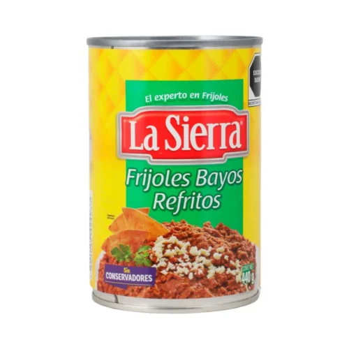 FRIJOLES BAYOS REFRITOS 440G LA SIERRA