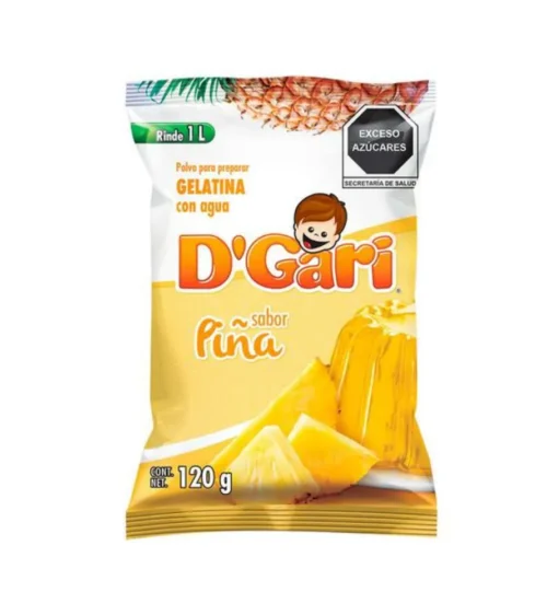 D GARI PIÑA GELATINA P AGUA