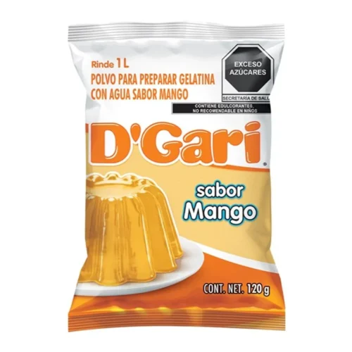 D GARI MANGO GELATINA P AGUA