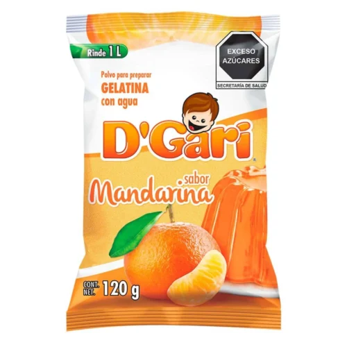 D GARI MANDARINA GELATINA P AGUA