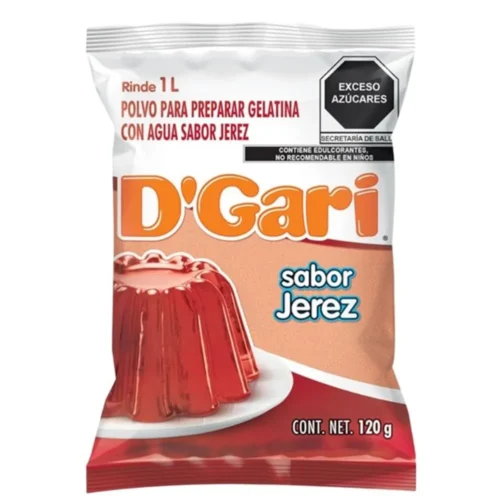 D GARI JEREZ GELATINA P AGUA