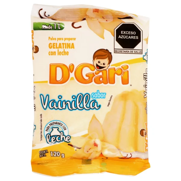 D GARI VAINILLA GELATINA P LECHE