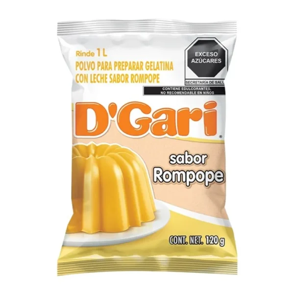 D GARI ROMPOPE GELATINA P LECHE
