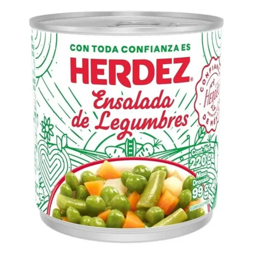 ENSALADA DE LEGUMBRES HERDEZ 220G