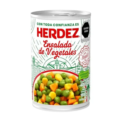 ENSALADA DE LEGUMBRES HERDEZ 400G