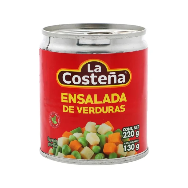 ENSALADA DE VERDURAS 220G LA COSTEÑA