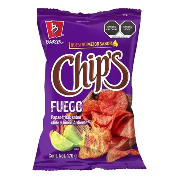 CHIPS FUEGO 170G