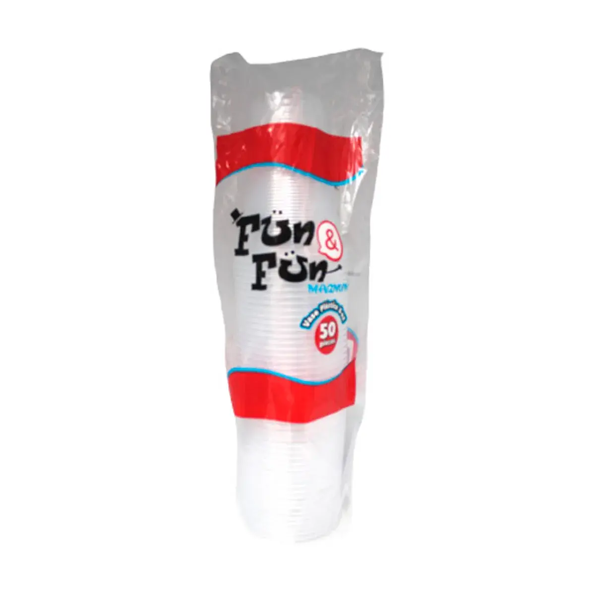 VASOS DE PLASTICO FUN & FUN #8 20PZAS